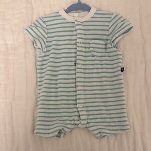 Petit Bateau striped onesie
